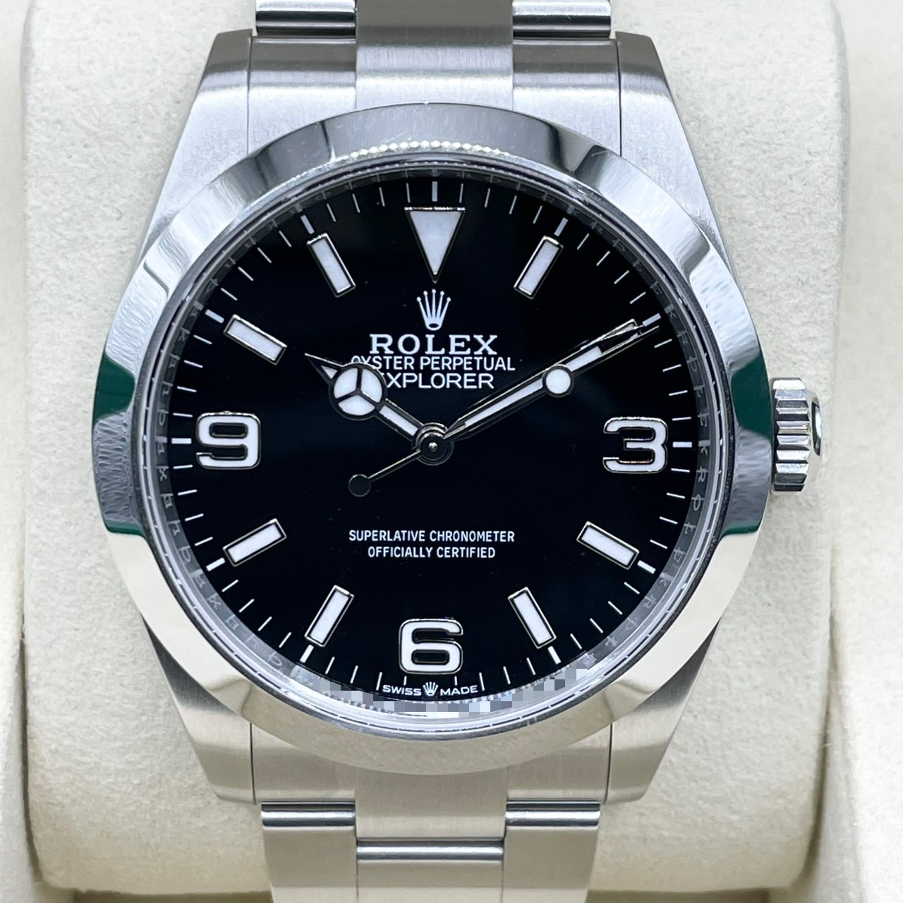 ロレックス エクスプローラー 224270 ブラック ステンレススチール 40mm