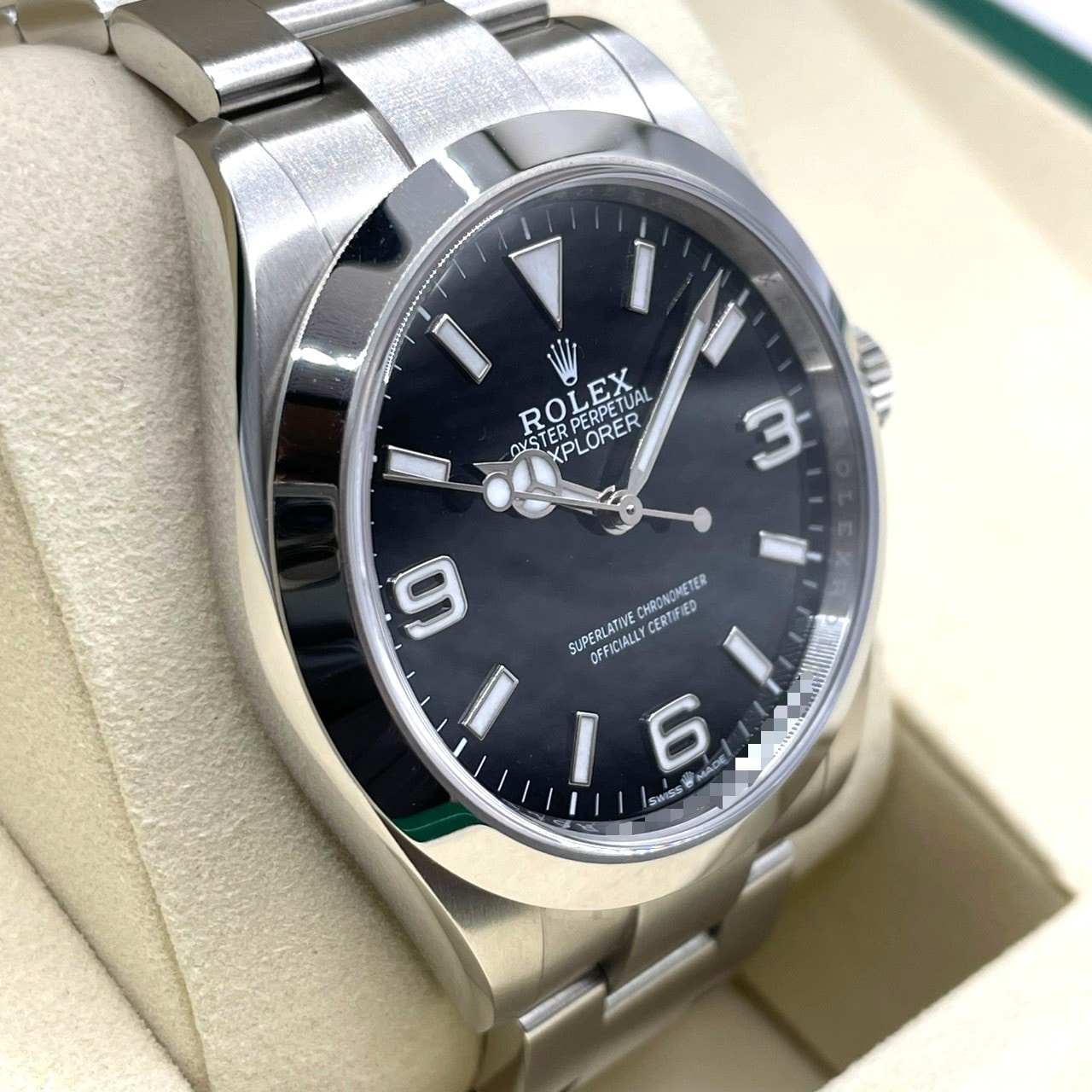 ロレックス エクスプローラー 224270 ブラック ステンレススチール 40mm