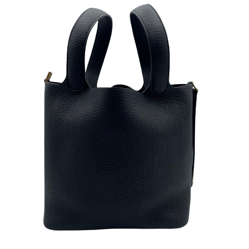 エルメス ピコタンロック MM ノワール トリヨンクレマンス ゴールド金具 B刻印