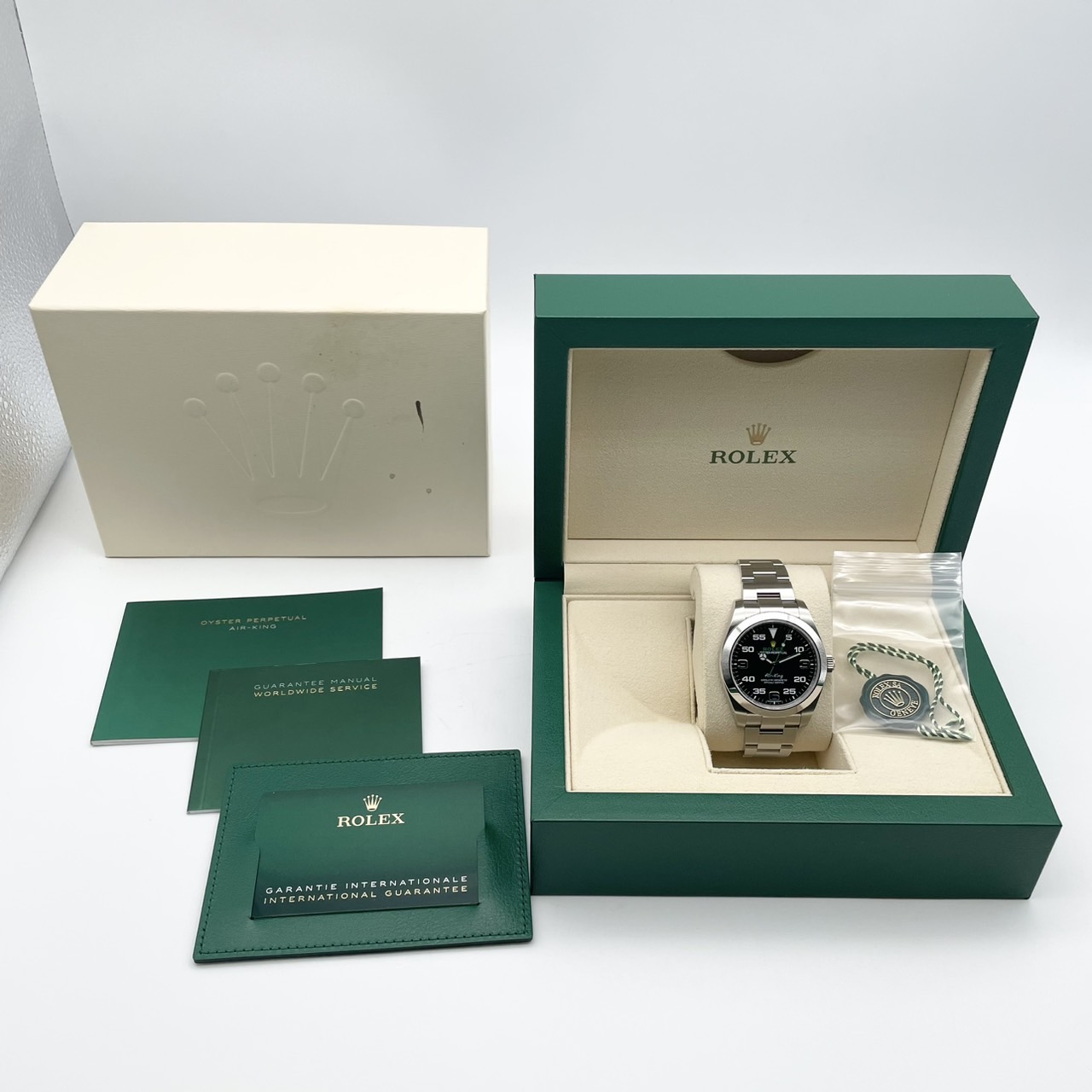 ロレックス エアキング 116900 ブラック 40mm