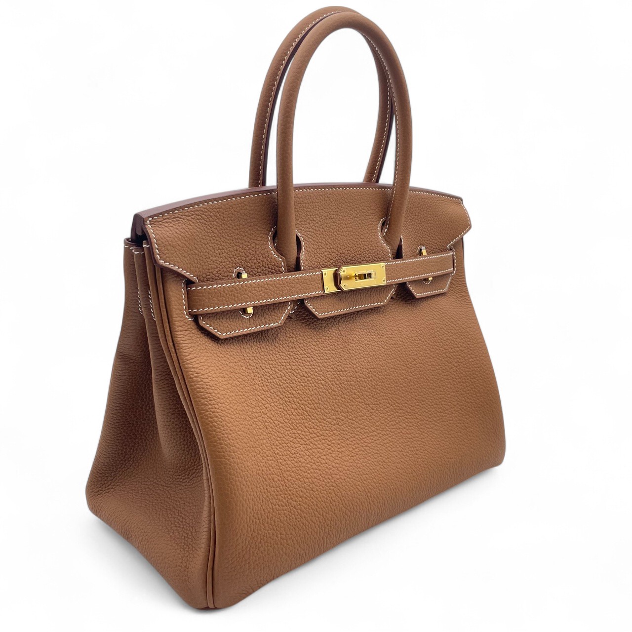 エルメス バーキン 30 ゴールド トゴ ゴールド金具 K刻印