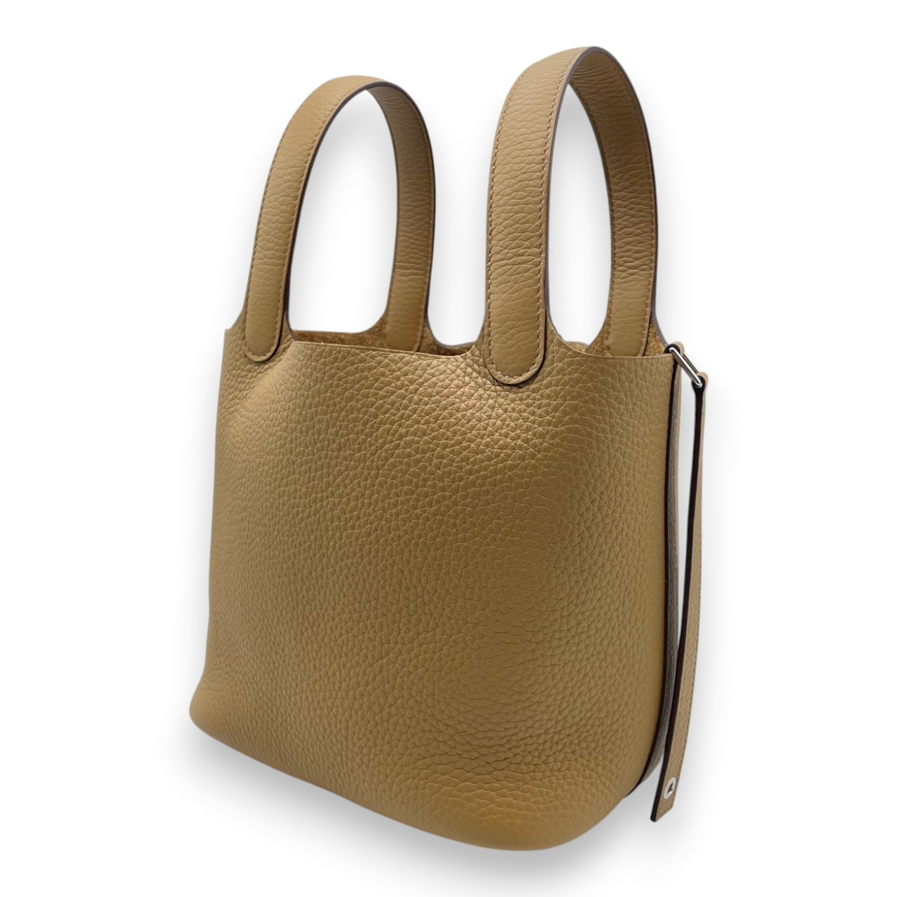 エルメス ピコタンロック PM ビスキュイ トリヨンクレマンス シルバー金具 K刻印