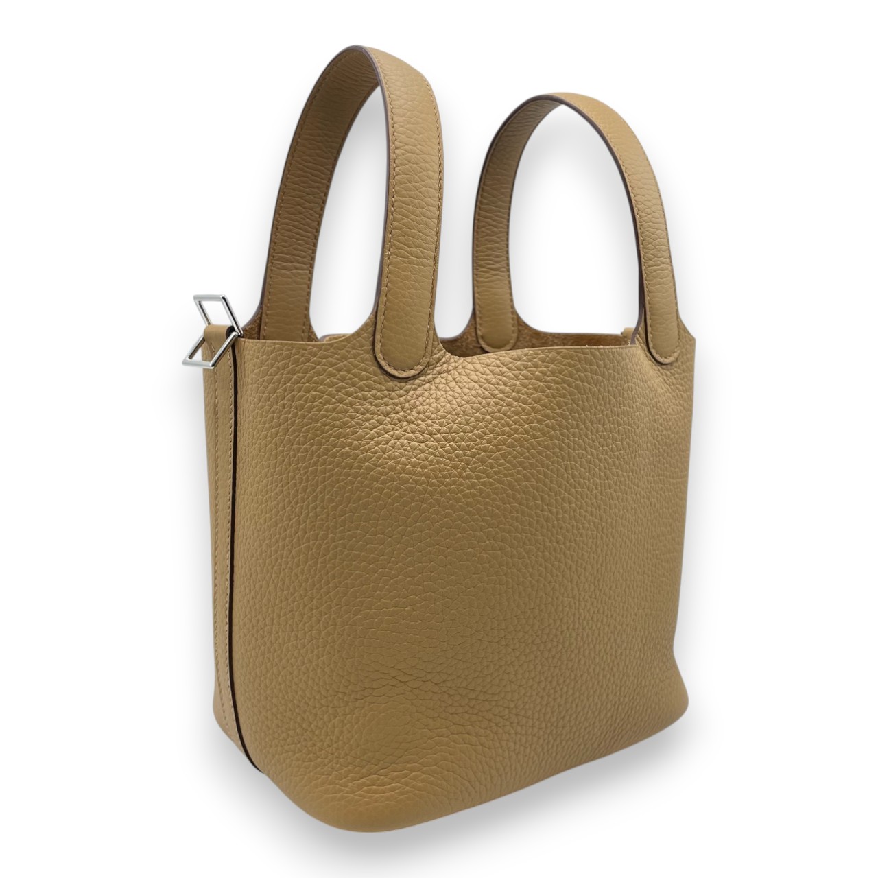 エルメス ピコタンロック PM ビスキュイ トリヨンクレマンス シルバー金具 K刻印