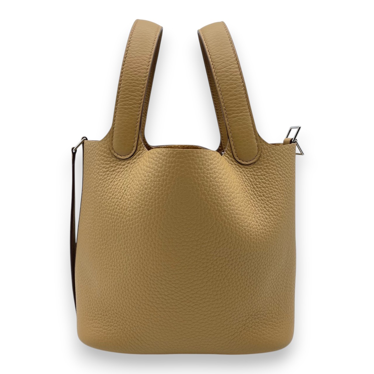 エルメス ピコタンロック PM ビスキュイ トリヨンクレマンス シルバー金具 K刻印