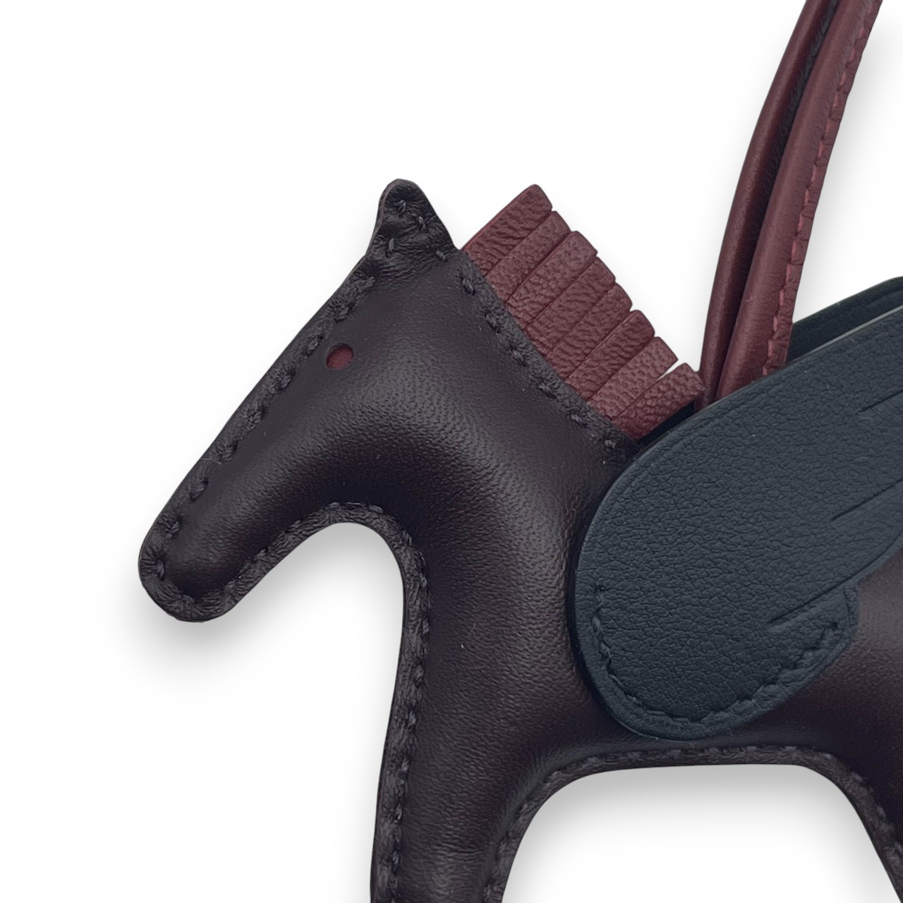 エルメス ペガサスチャーム PM ルージュアッシュ/ルージュセリエ