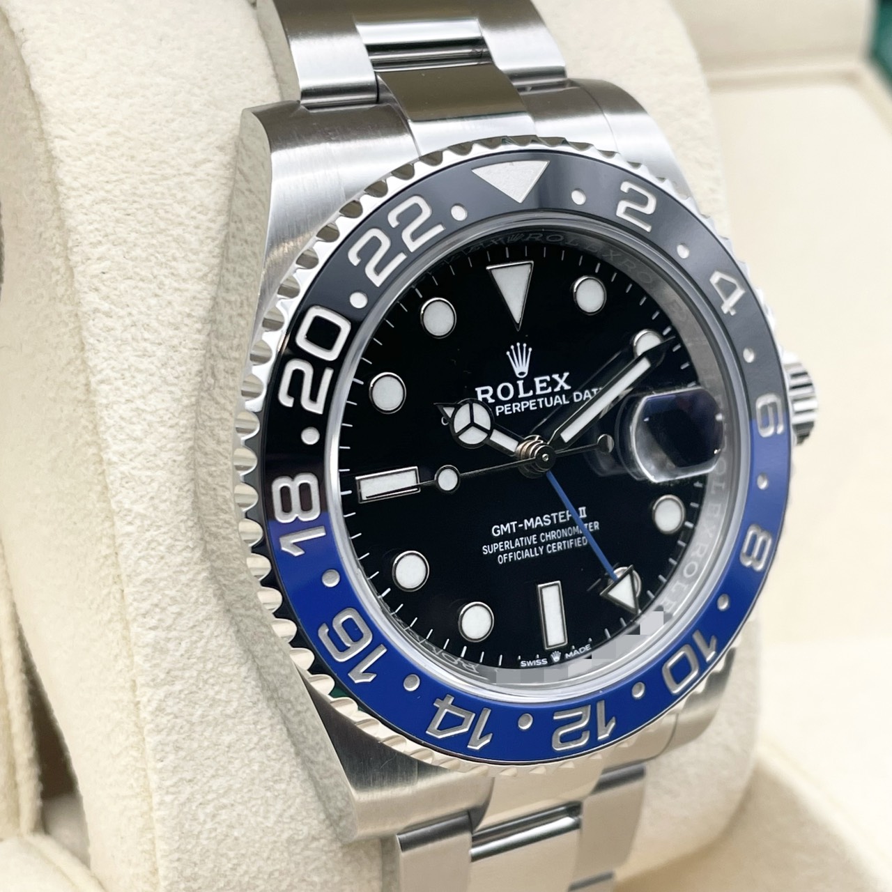 ロレックス GMTマスターII 126710BLNR バットマン オイスターブレス 40mm