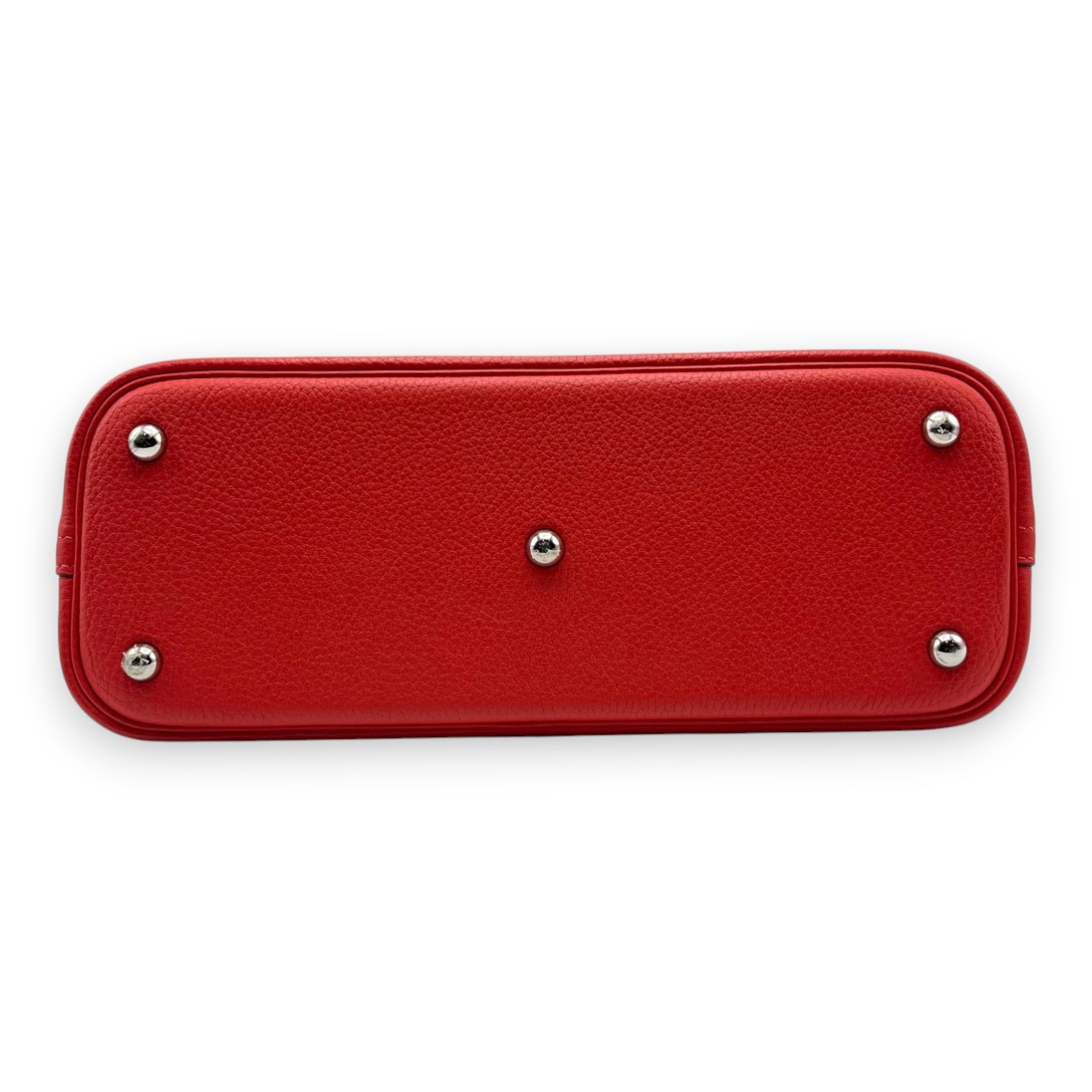 エルメス ボリード マカロン 31 ルージュピヴォワンヌ トリヨンクレマンス シルバー金具 X刻印