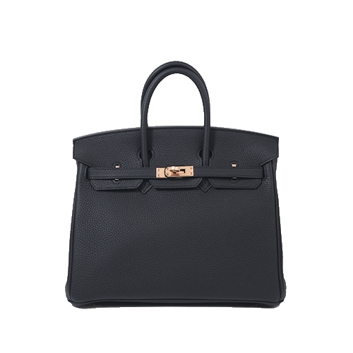 エルメス バーキン25 ブラック トゴ ゴールド金具 新品