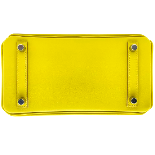 エルメス バーキン 25 ライム スイフト シルバー金具 U刻印