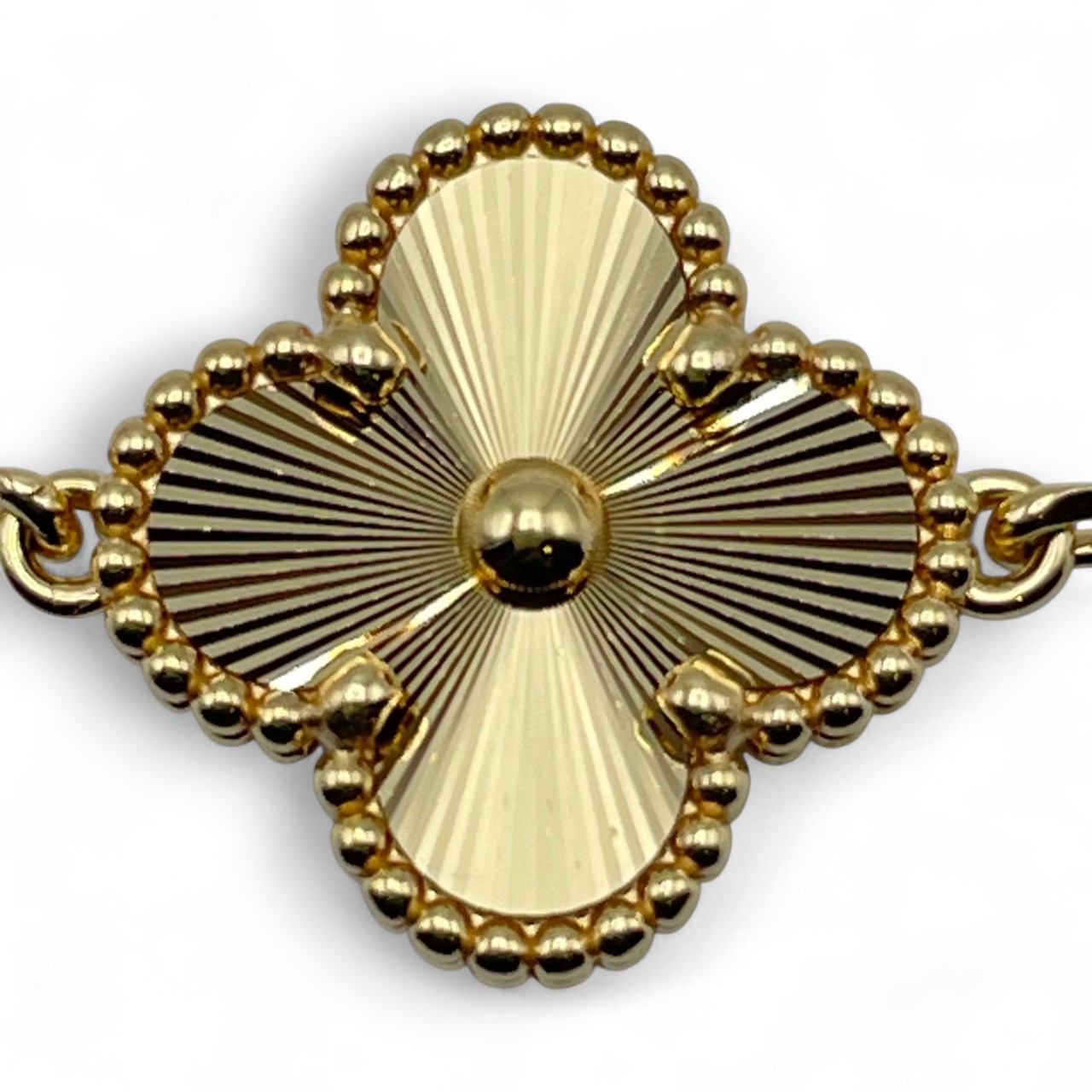 ヴァンクリーフ＆アーペル ヴィンテージアルハンブラ ブレスレット VCARP3JK00 イエローゴールド