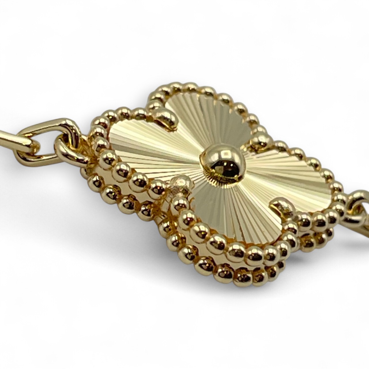 ヴァンクリーフ＆アーペル ヴィンテージアルハンブラ ブレスレット VCARP3JK00 イエローゴールド