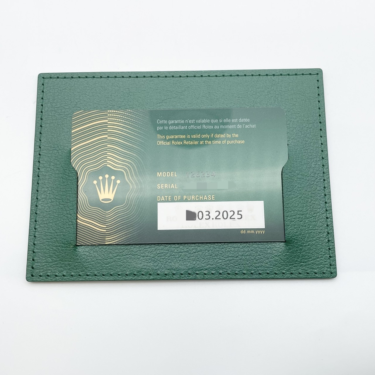 ロレックス デイトジャスト 126234 ブライトブラック ジュビリーブレス 36mm