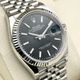 ロレックス デイトジャスト 126234 ブライトブラック ジュビリーブレス 36mm