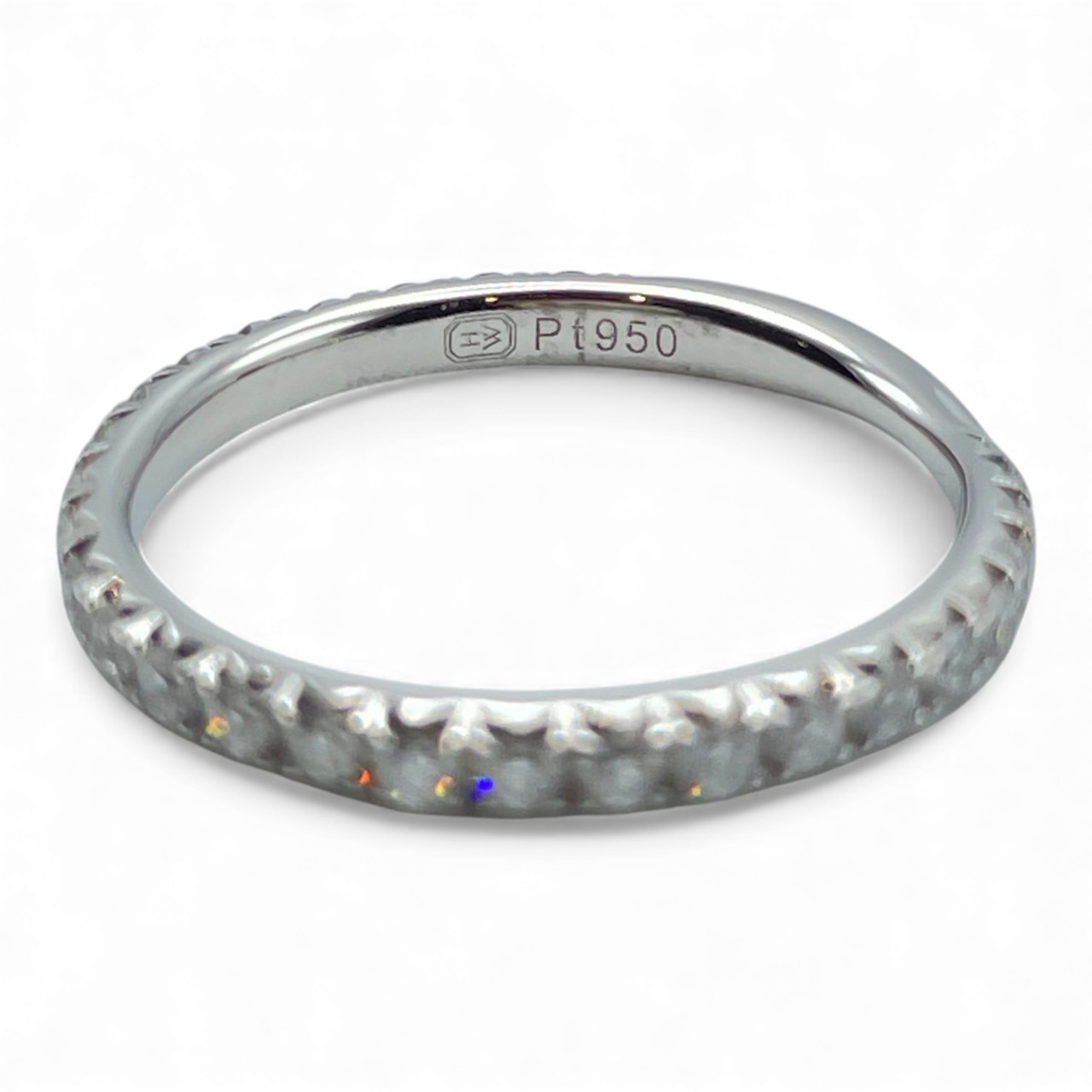 ハリー・ウィンストン ブリリアント・ラブ・バンド リング WBDPRDPABRL-060 51 ダイヤモンド プラチナ950 11号