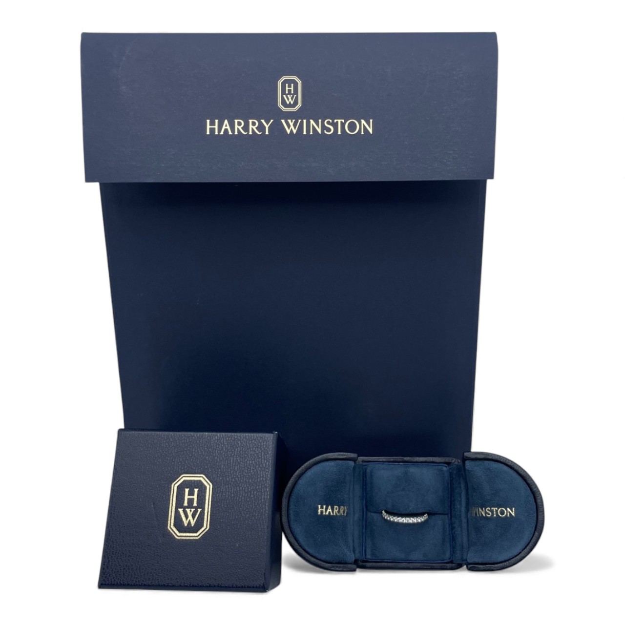 ハリー・ウィンストン ブリリアント・ラブ・バンド リング WBDPRDPABRL-060 51 ダイヤモンド プラチナ950 11号