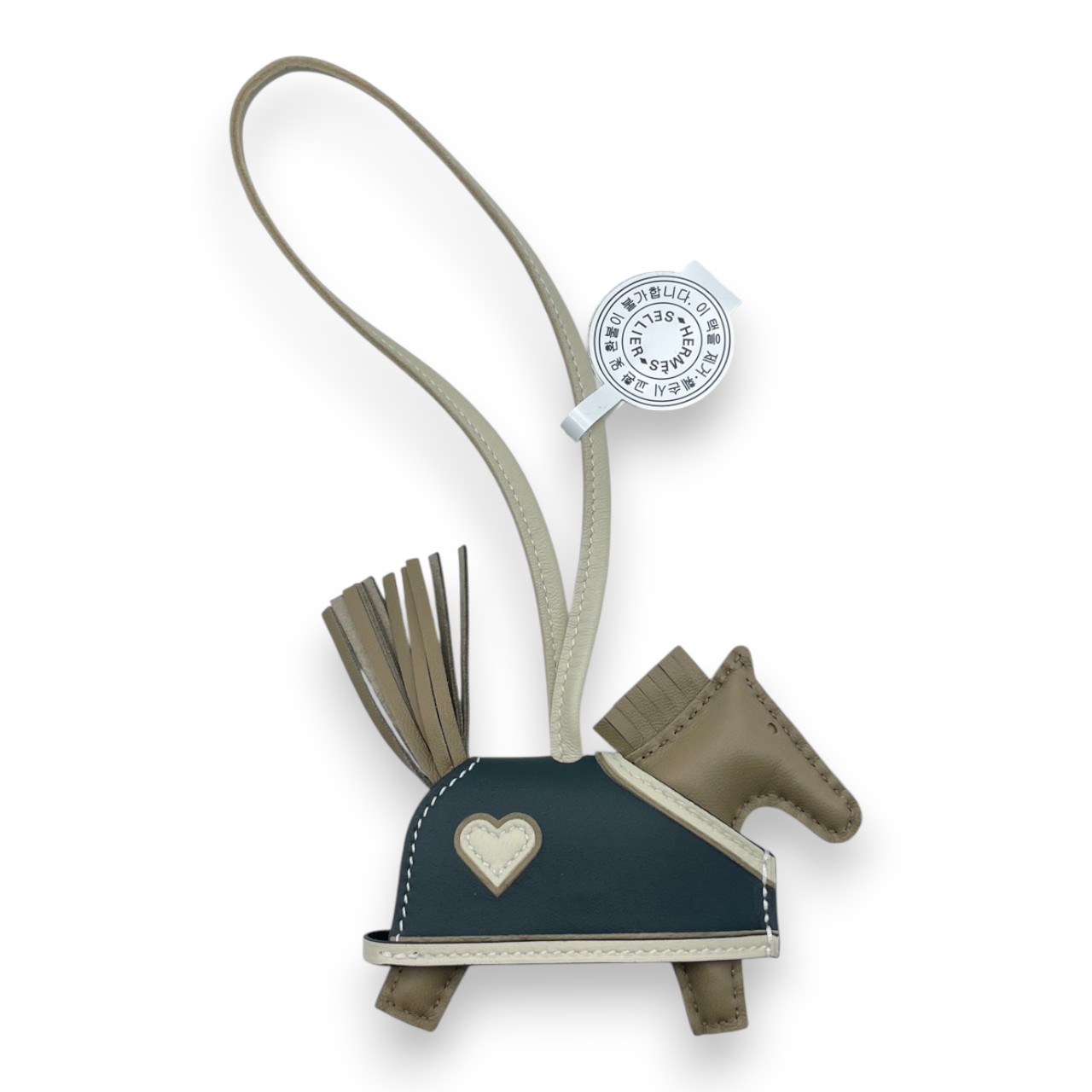 HERMES チャーム　ロデオ　PM ベージュマルファ エルメス ロデオチャーム ロベオクール PM ベージュマルファ/クレ