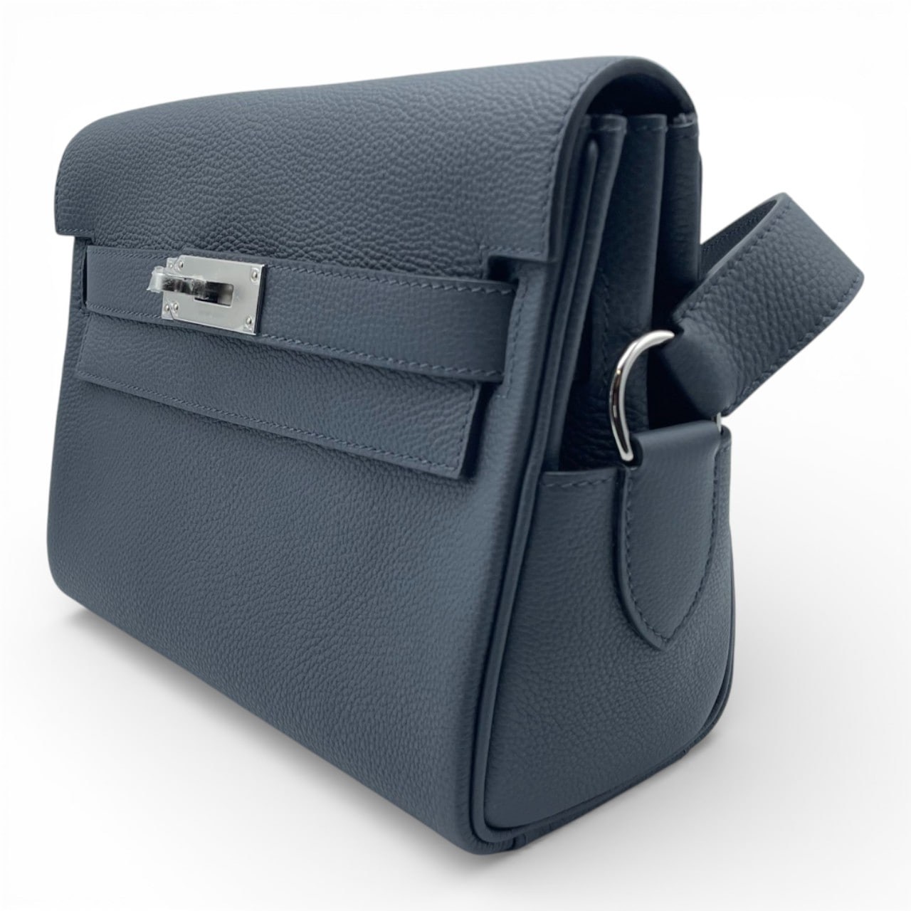 エルメス ケリーメッセンジャー PM グリミスティ トゴ シルバー金具 K