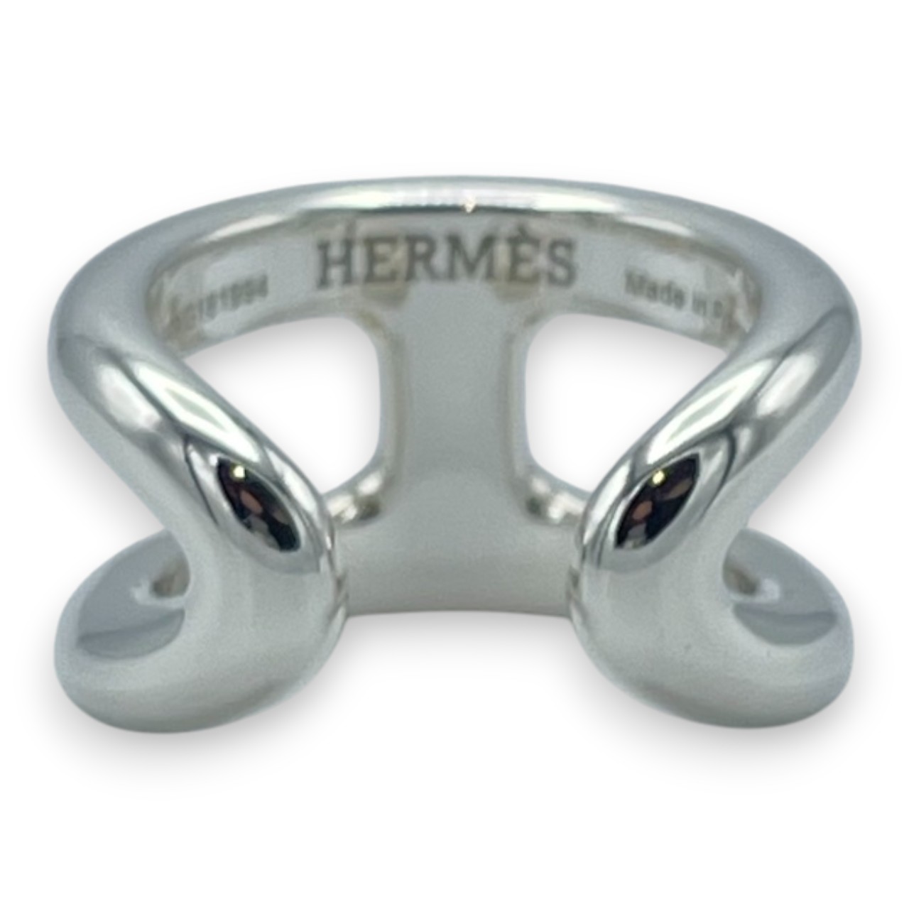 エルメス オスモズ リング GM 53 シルバー925 13号