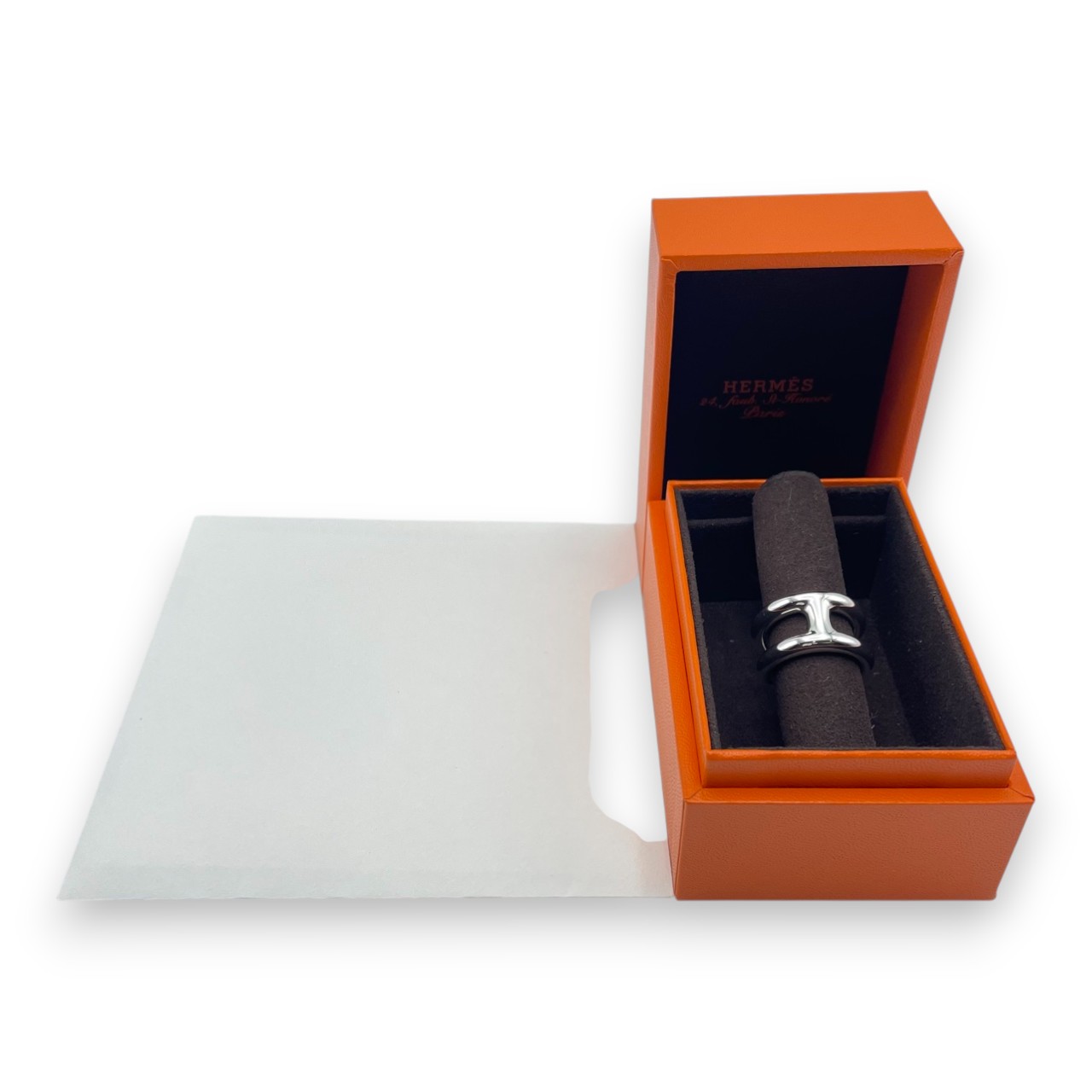 エルメス オスモズ リング GM 53 シルバー925 13号