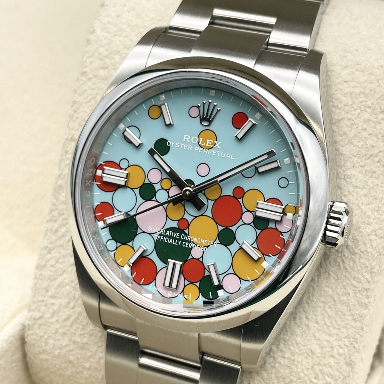 ロレックス オイスターパーペチュアル 126000 オイスターブレスレット セレブレーションモチーフ 36mm