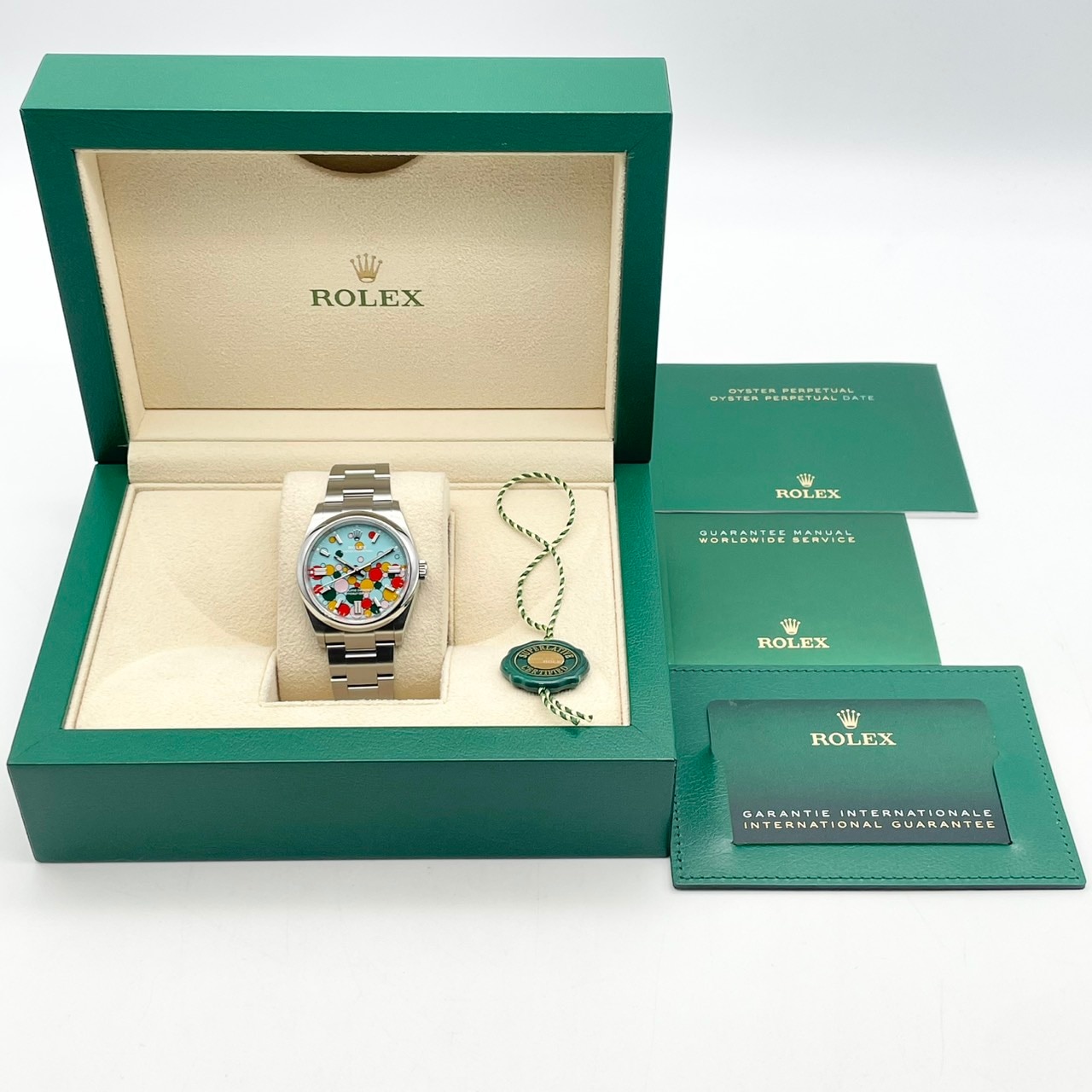 ロレックス オイスターパーペチュアル 126000 オイスターブレスレット セレブレーションモチーフ 36mm