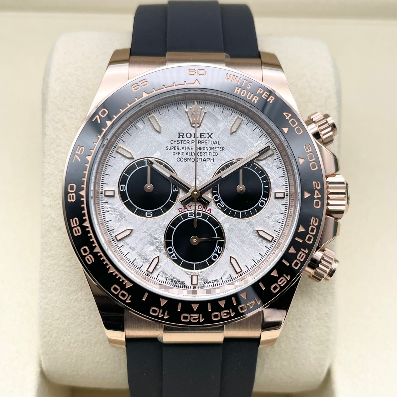 ロレックス デイトナ 126515LN メテオライト＆ブラック エバーローズゴールド 40mm