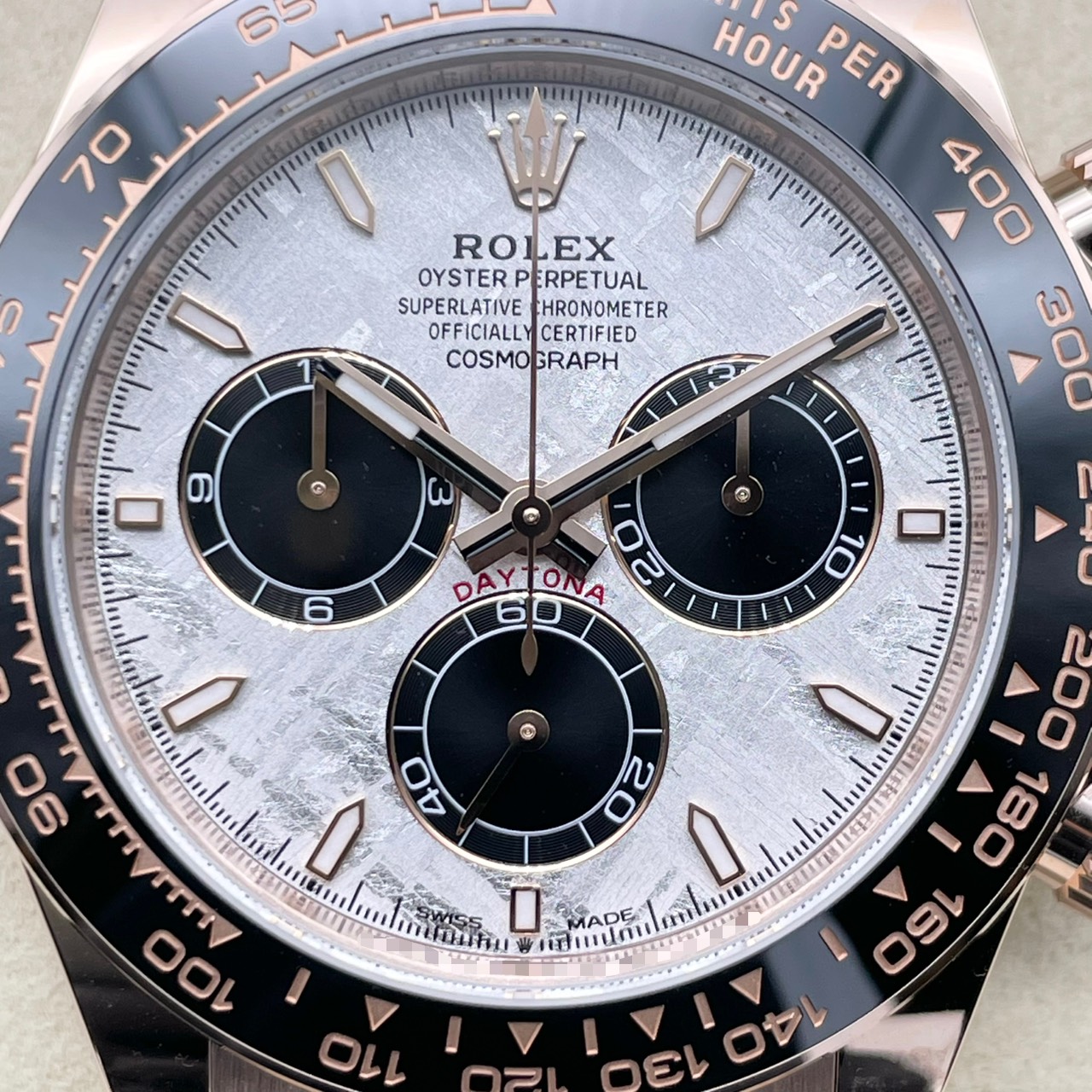 ロレックス デイトナ 126515LN メテオライト＆ブラック エバーローズゴールド 40mm
