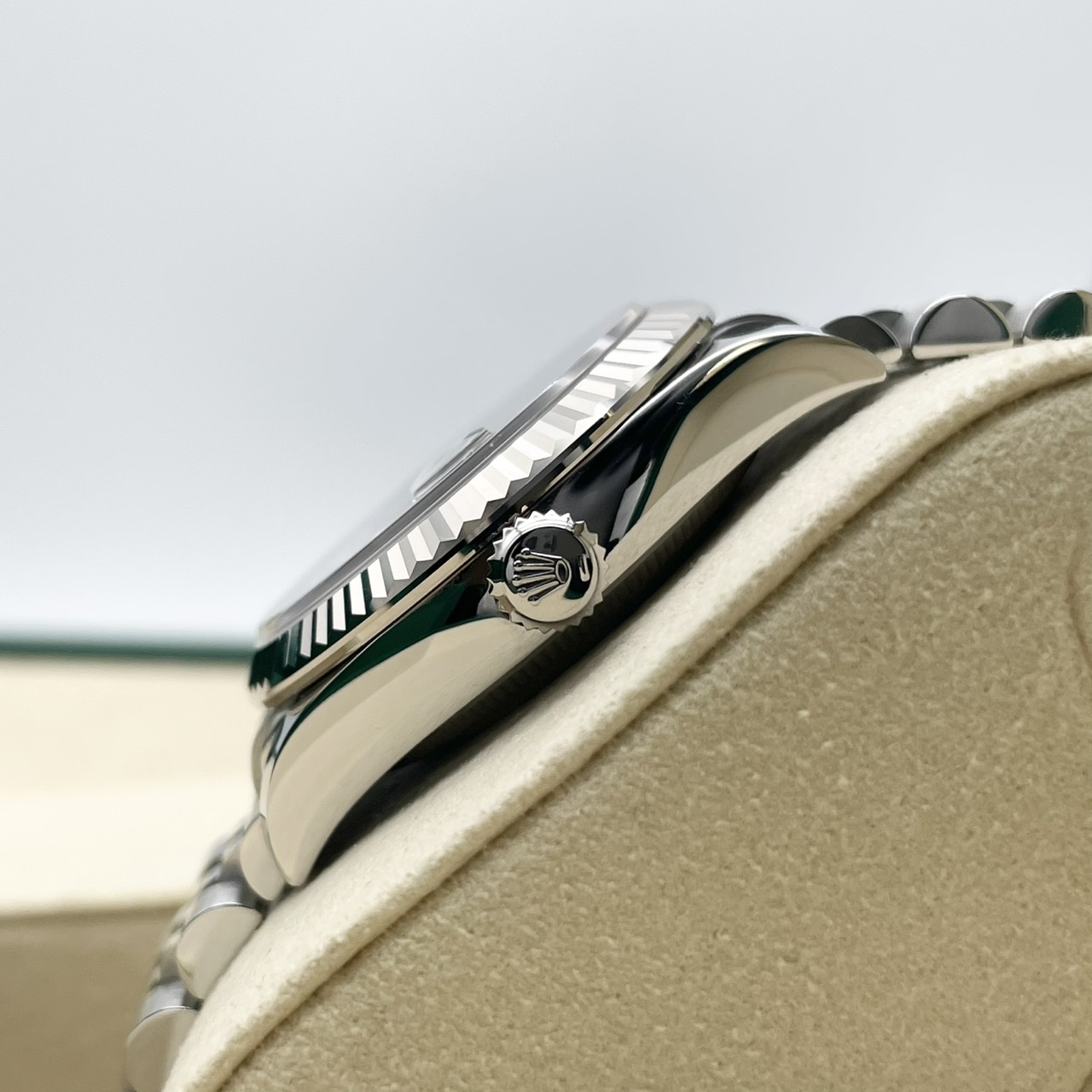 ロレックス デイトジャスト 278274 オーベルジーヌ Ⅵダイヤ 31mm