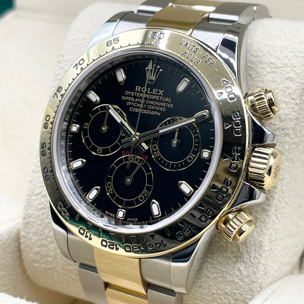 ロレックス デイトナ 116503 ステンレススチール+イエローゴールド ブラック 40mm