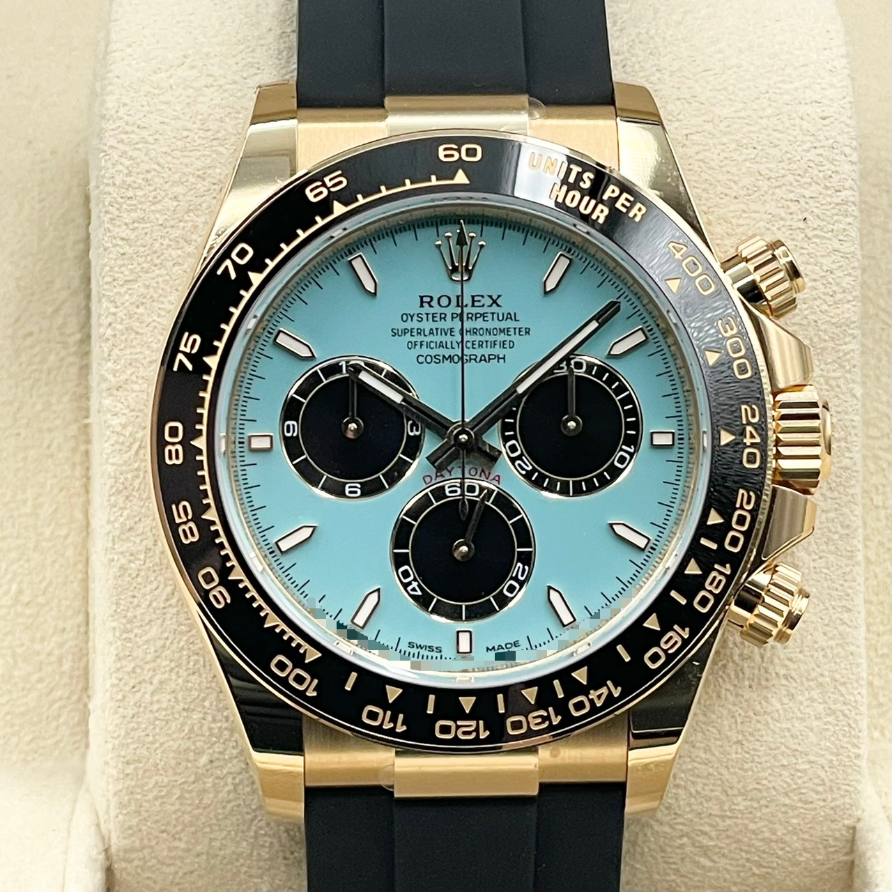 ロレックス デイトナ 126518LN ターコイズブルー 40mm