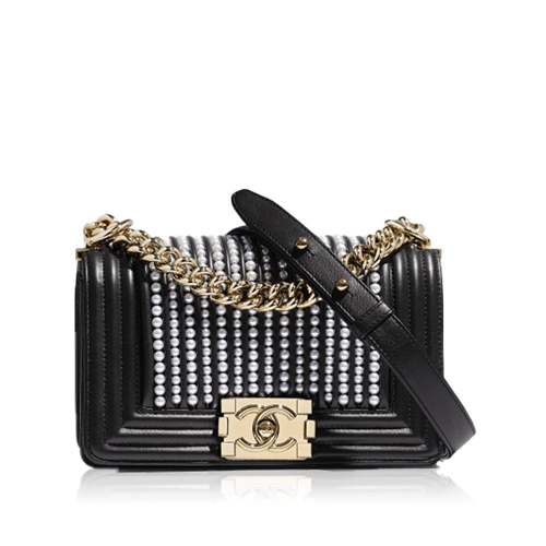 シャネル BOY CHANEL スモール ハンドバッグ A67085 B01361 94305