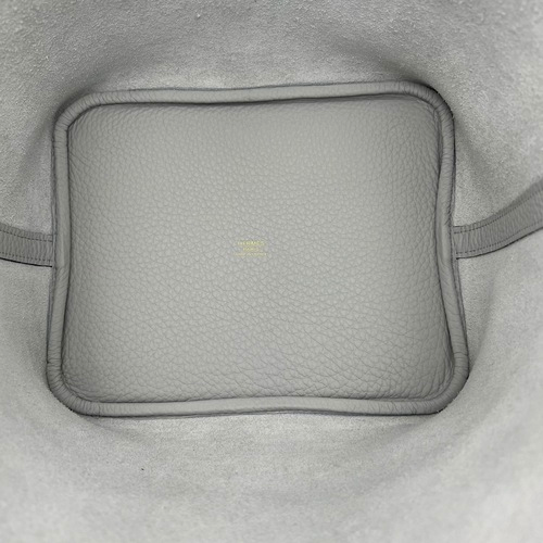 エルメス ピコタンロック MM ブルーペール トリヨンクレマンス ゴールド金具 B刻印