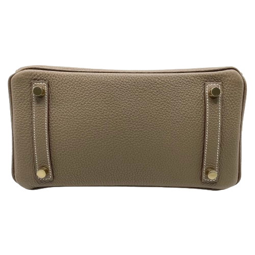 エルメス バーキン25 エトュープ トゴ ゴールド金具 B刻印