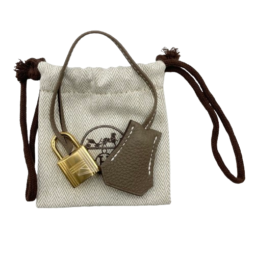 エルメス バーキン25 エトュープ トゴ ゴールド金具 B刻印