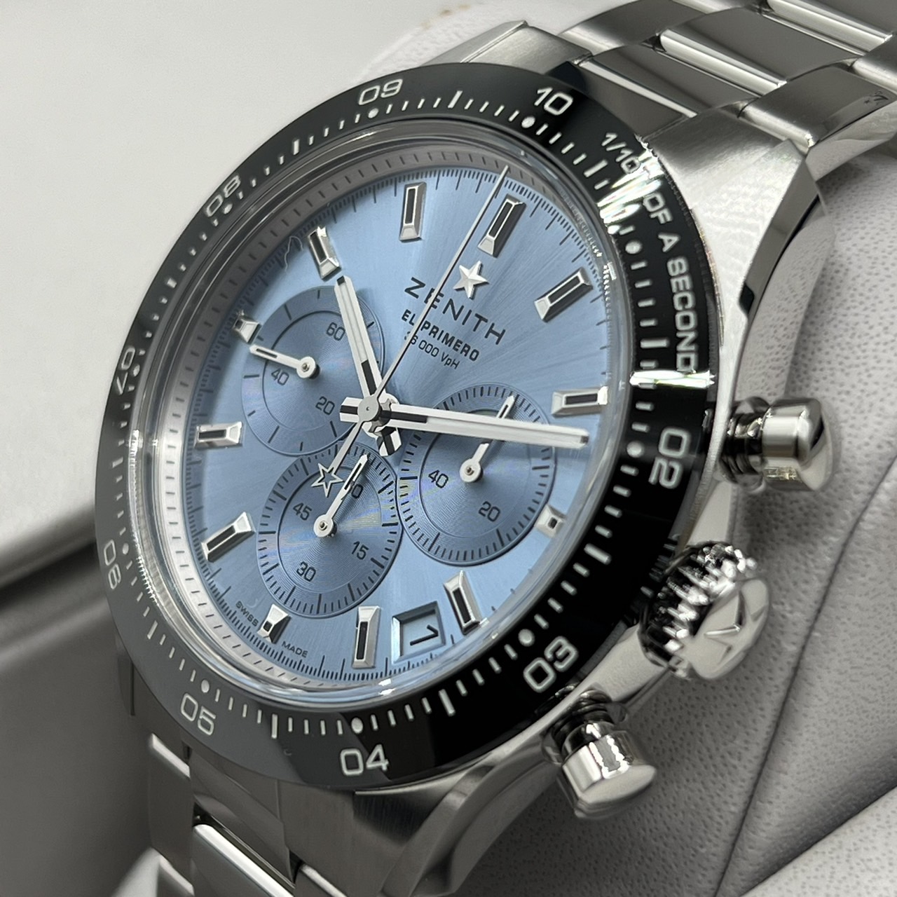 ゼニス　ZENITH　クロノマスタースポーツ　03.3105.3600/52.M3100　アクアブルー　41mm