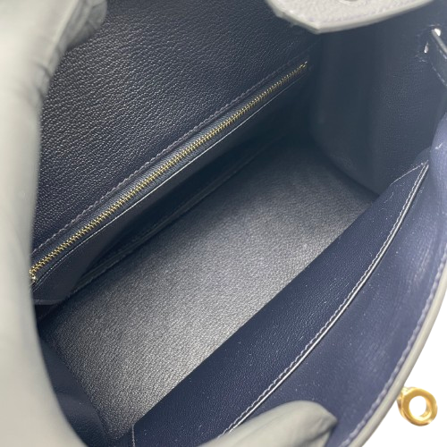 エルメス バーキン 25 キャバン トゴ ゴールド金具 U刻印