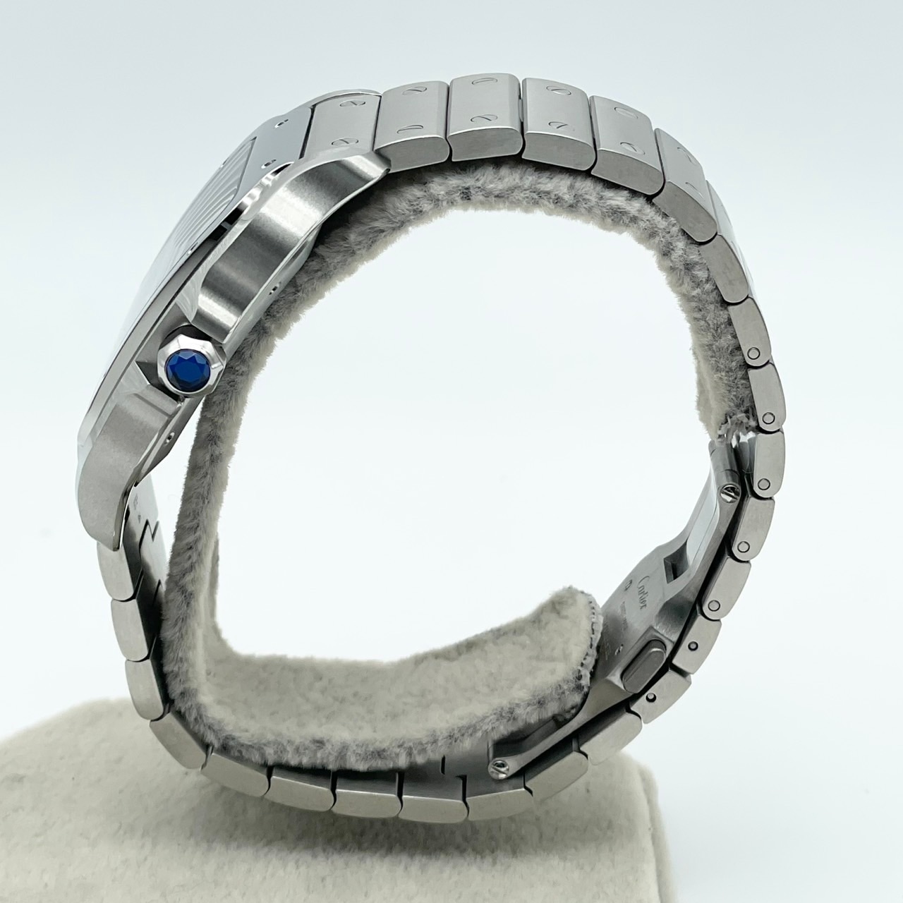 カルティエ サントス ドゥ カルティエ WSSA0071 ブルー ステンレス