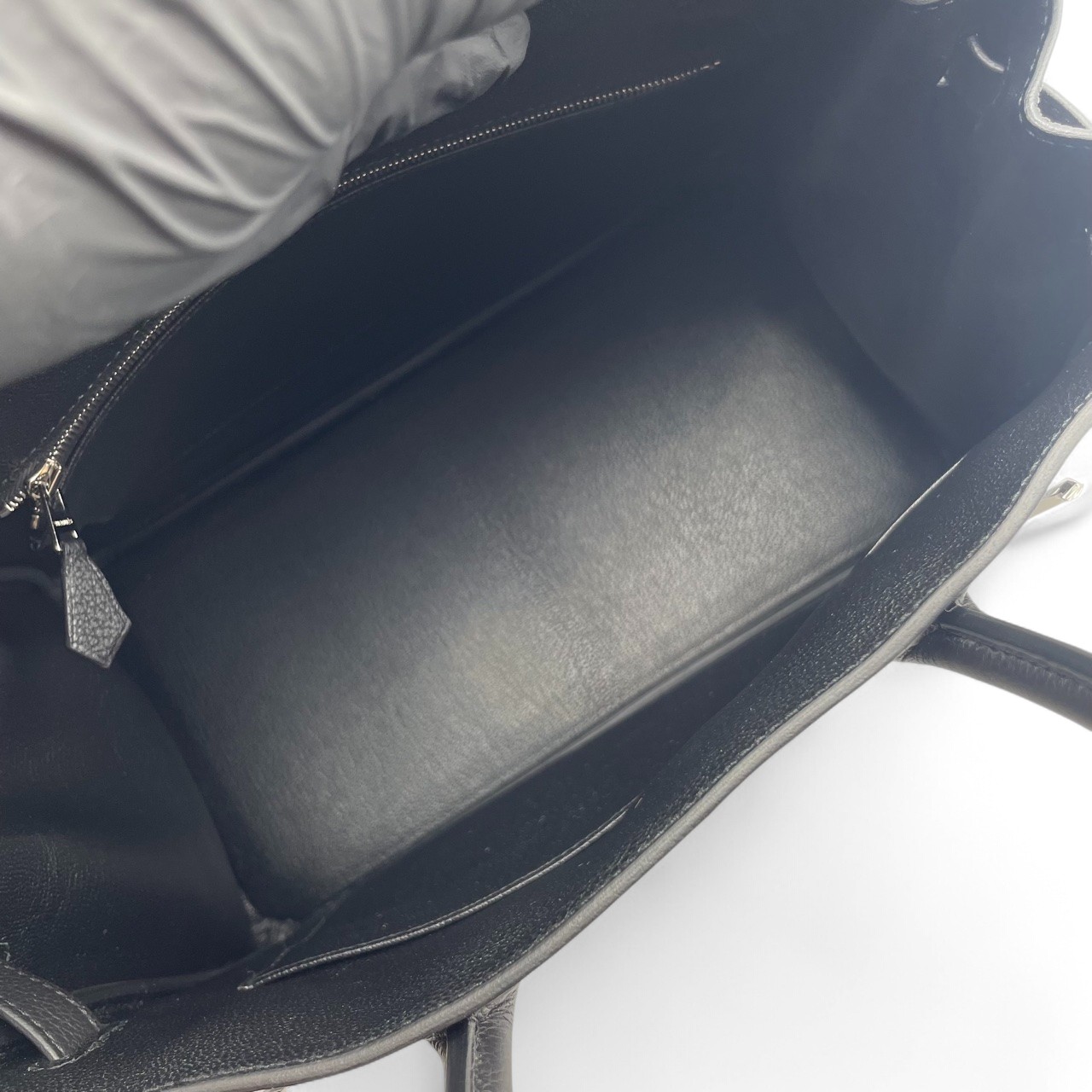 エルメス バーキン 30 ノワール トゴ シルバー金具 K刻印