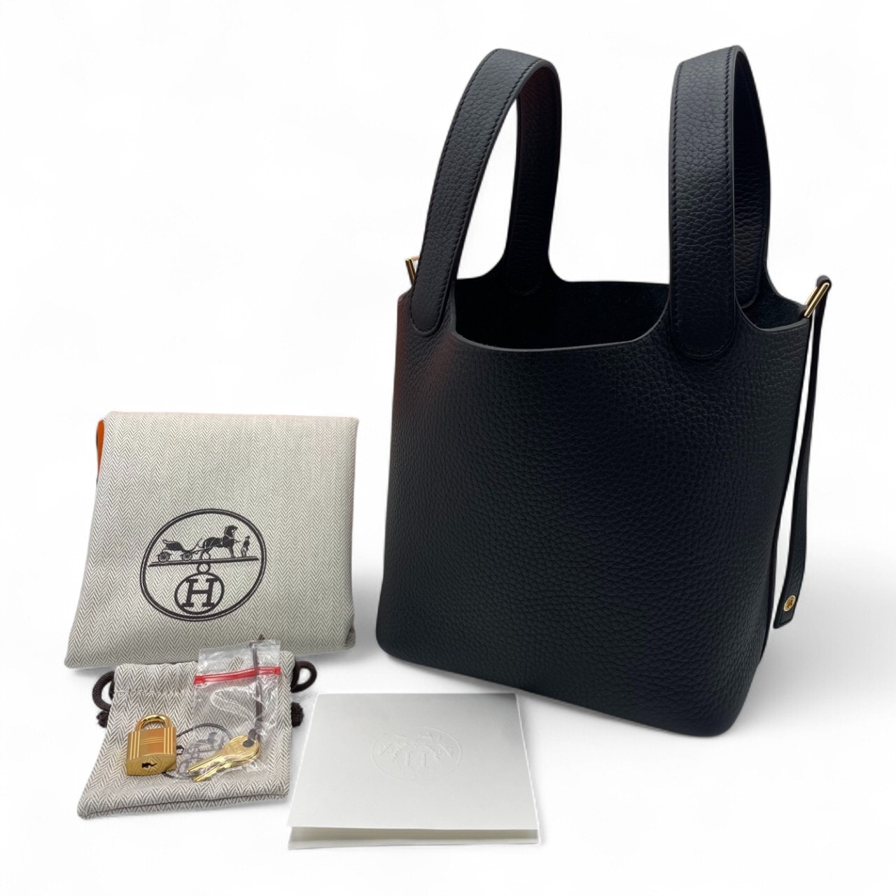 HERMES　エルメス　ピコタンロック　トリヨンクレマンス　□O刻印 エルメスピコタンロック PM ブラック W刻印(2024年頃)刻印