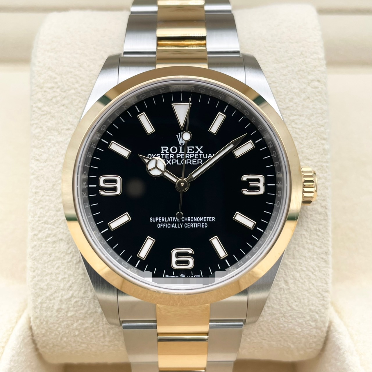 ロレックス エクスプローラーI 124273 ブラック 36mm