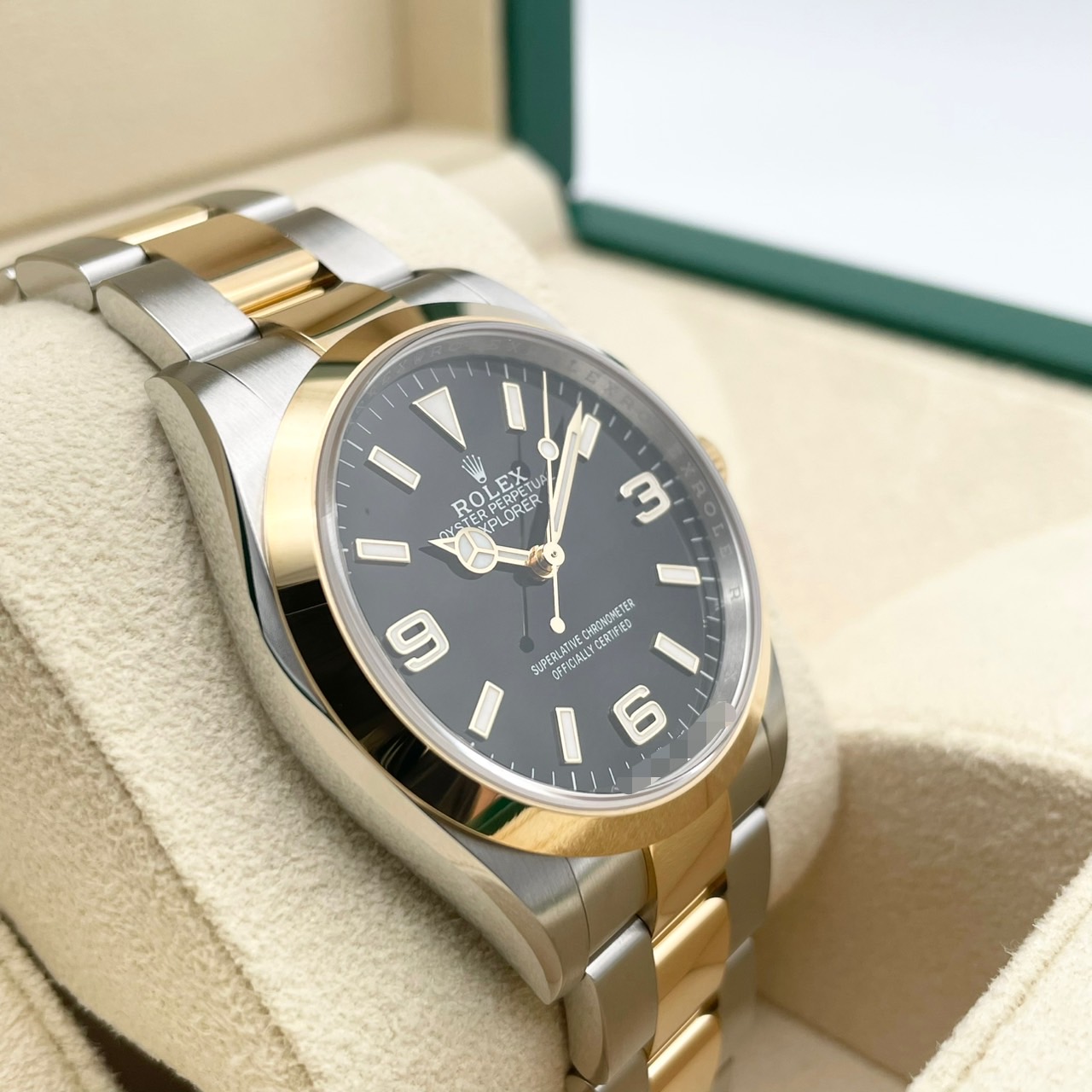 ロレックス エクスプローラーI 124273 ブラック 36mm