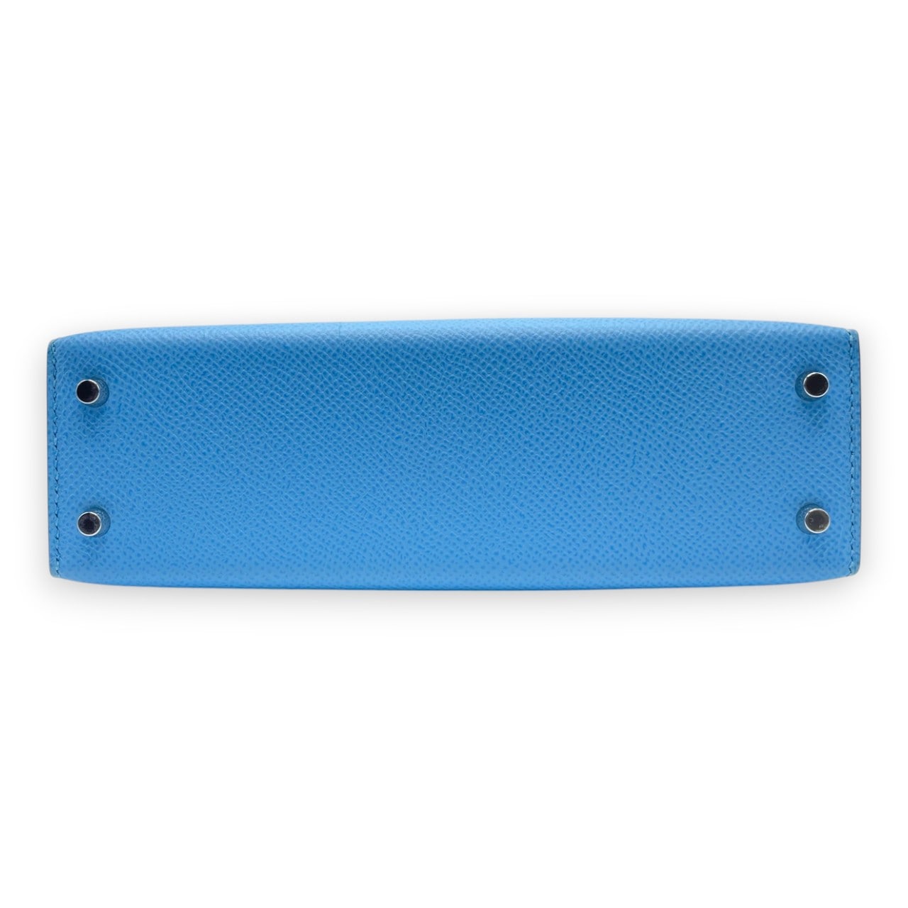 エルメス ミニケリー セレステ エプソン シルバー金具 U刻印