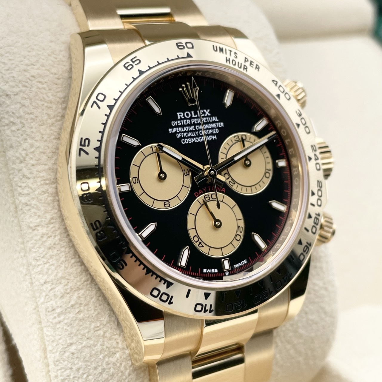 ロレックス デイトナ 126508 インテンスブラック シャンパン イエローゴールド 40mm