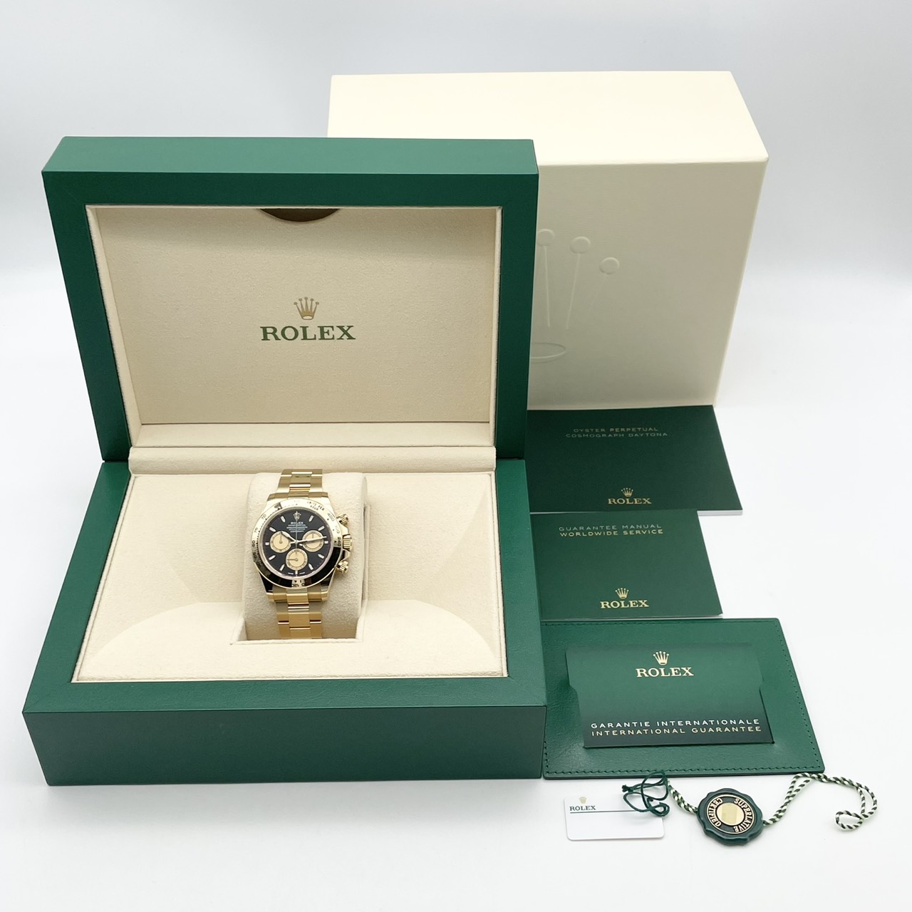 ロレックス デイトナ 126508 インテンスブラック シャンパン イエローゴールド 40mm