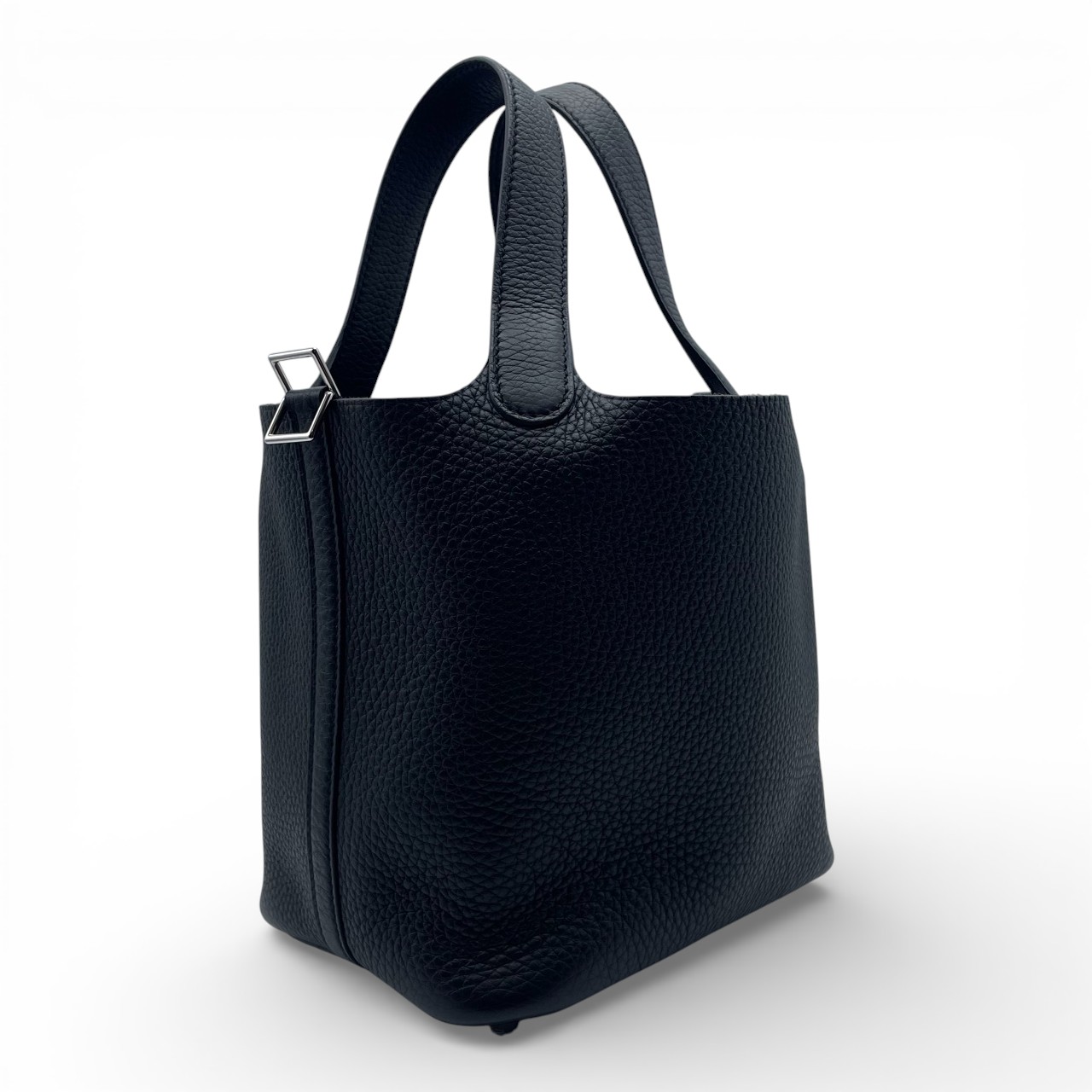 美品★エルメス ピコタンロックPM トリヨンクレマンス　ノワール・金具シルバー エルメス ピコタンロック PM ノワール トリヨンクレマンス シルバー