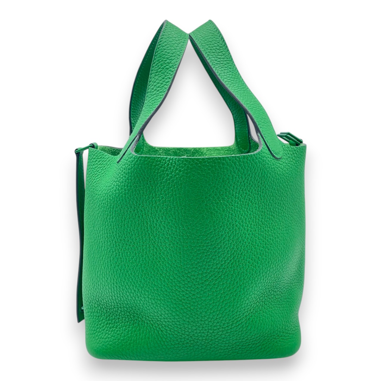 エルメス ピコタンロック モノクローム ソーグリーン PM バンブー トリヨンクレマンス ゴールド金具 Z刻印