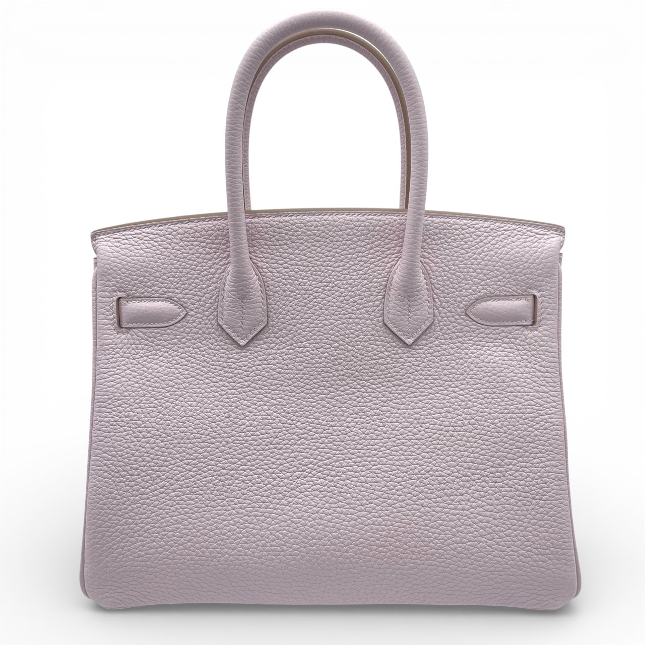 エルメス バーキン 30 モーヴペール トリヨンクレマンス シルバー金具 B刻印