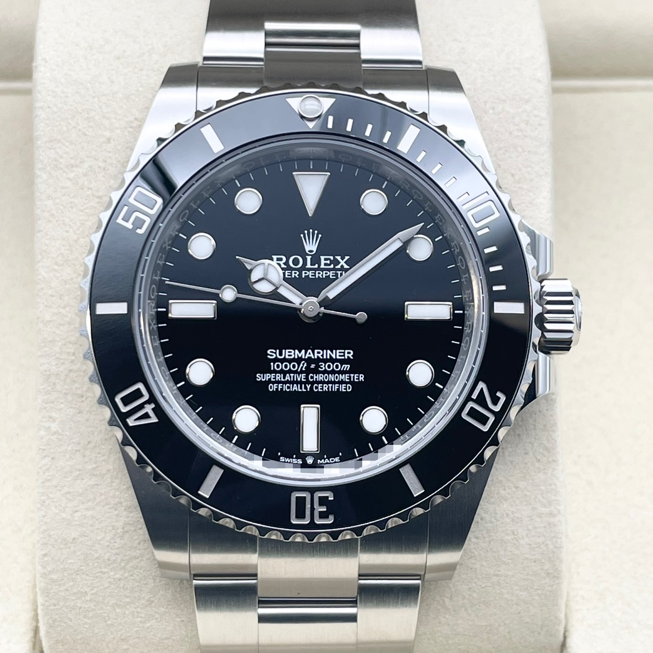 ロレックス サブマリーナ ノンデイト 124060 ブラック 41mm
