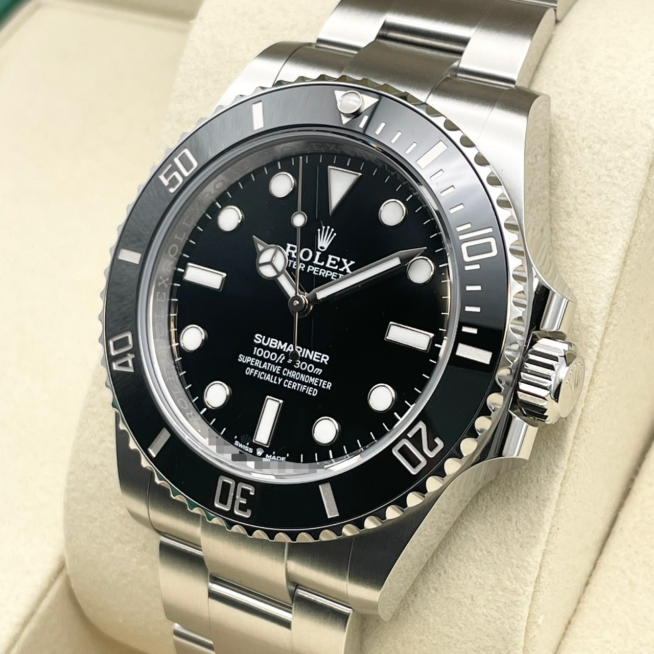 ロレックス サブマリーナ ノンデイト 124060 ブラック 41mm