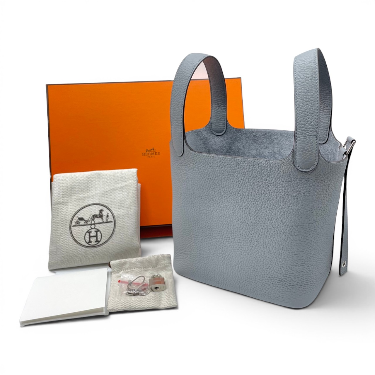 HERMES ピコタンロック　トリヨンクレマス エルメス ピコタンロック PM グリパンタン トリヨンクレマンス